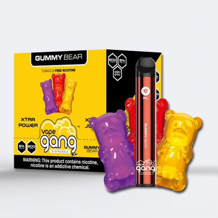 GANG XL DISPOSABLE GUMMY BEAR