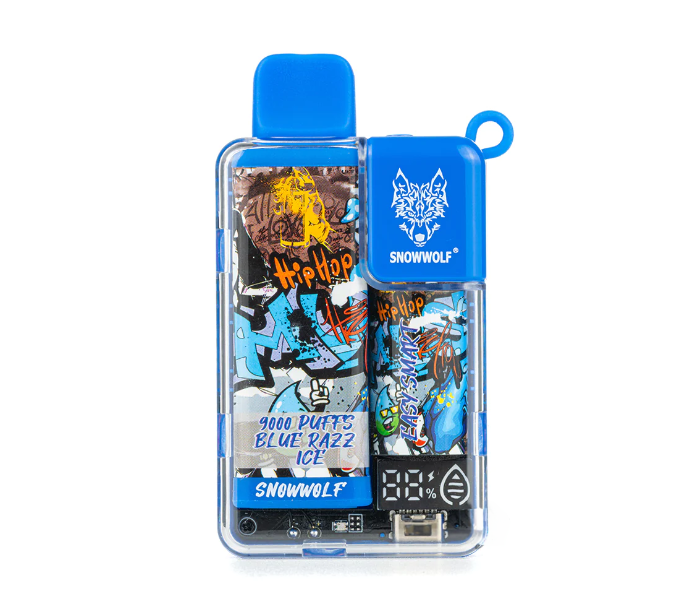 Blue Razz Ice Snowwolf Easy Smart EA9000