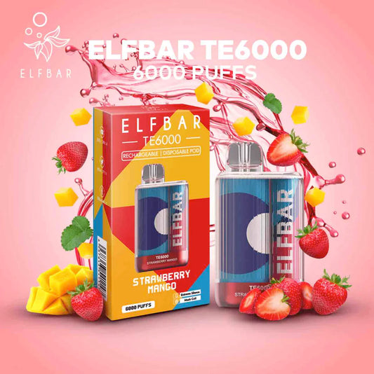 Strawberry Mango Elf Bar TE6000