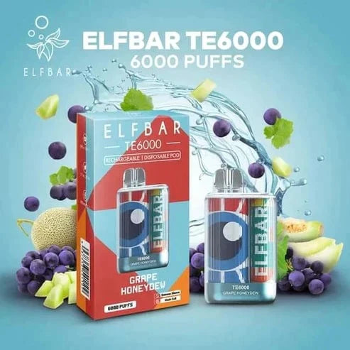 Grape Honeydew ELF BAR TE6000