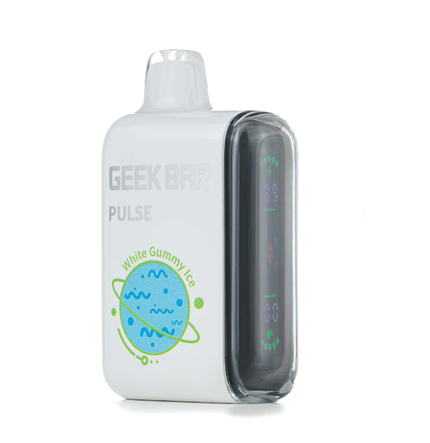 WHITE GUMMY ICE  GEEK BAR PULSE